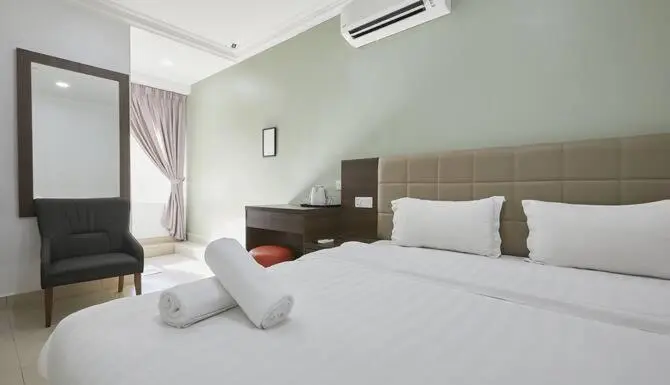キングサイズベッドのスタンダードルーム, Beryll Inn Cyberjaya