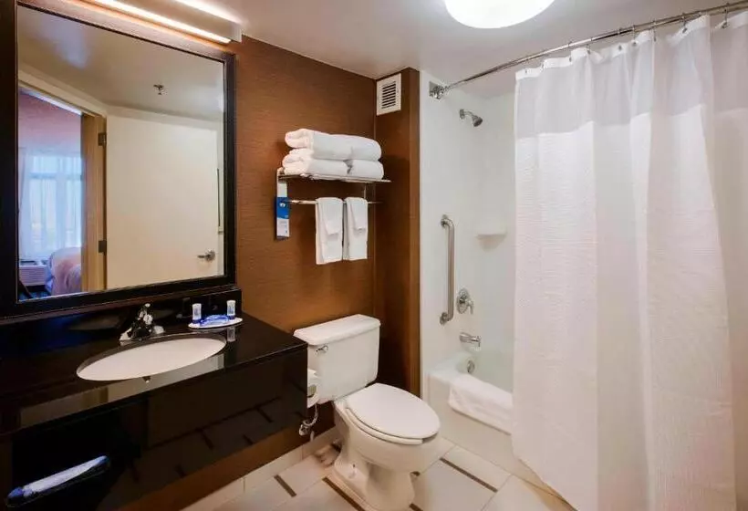 キングサイズベッドのスタンダードルーム, Fairfield Inn By Marriott East Rutherford Meadowlands