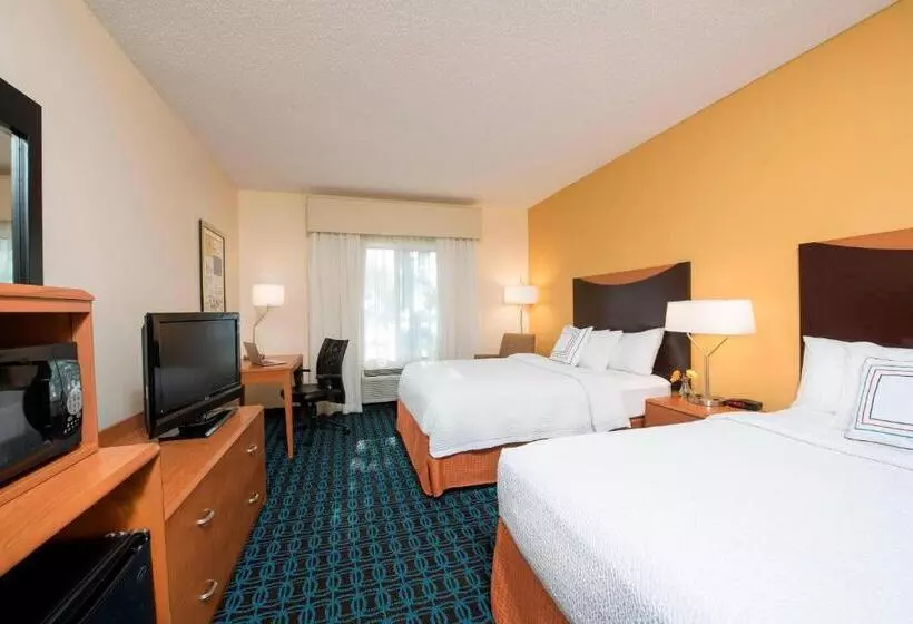 身障者適用スタンダードルーム, Fairfield Inn & Suites By Marriott Bloomington