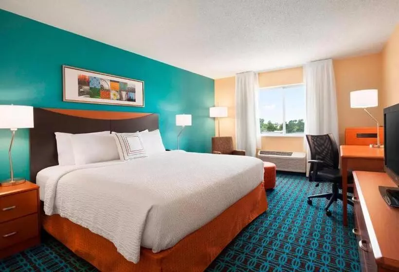 اتاق استاندارد با تخت بزرگ, Fairfield Inn & Suites Lansing West