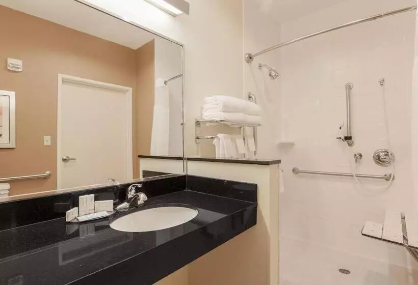 キングサイズベッドのスタンダードルーム, Fairfield Inn & Suites Victoria