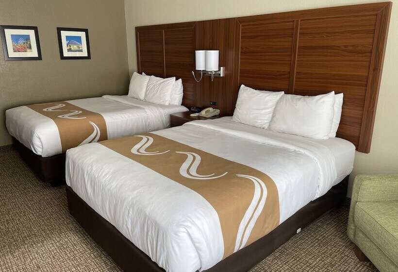 2ダブルベッドのスタンダードルーム, Quality Inn Placentia Anaheim Fullerton
