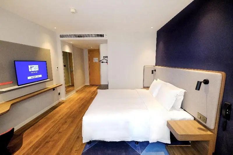 キングサイズベッドのスタンダードルーム, Holiday Inn Express Lishui City Center By Ihg