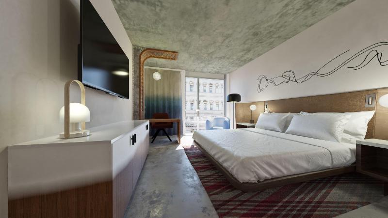 חדר סטנדרט עם מיטת קינג, Hyatt Centric Downtown Portland