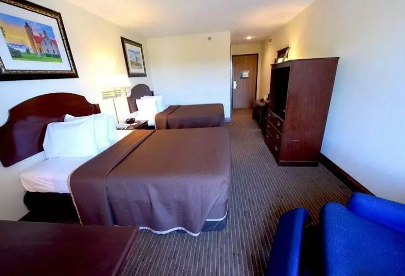 ２ダブルベッドのスタンダードルーム, Bayside Hotel Of Mackinac