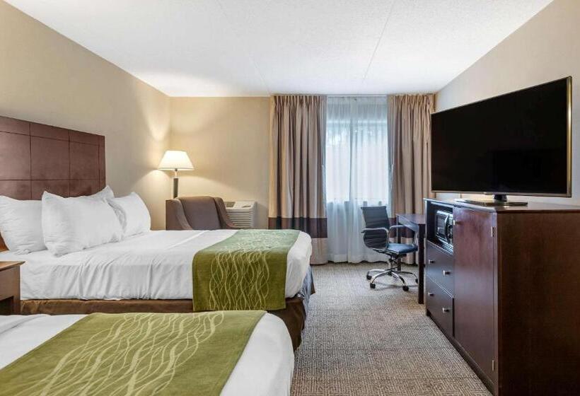 غرفه قياسيه سريرين مزدوجين, Comfort Inn