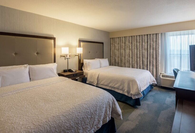 غرفه قياسيه سريرين مزدوجين, Hampton Inn & Suites Jackson Coliseum