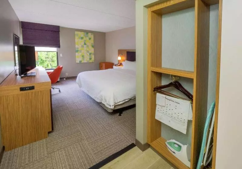 キングサイズベッドのスタンダードルーム, Hampton Inn Hazleton