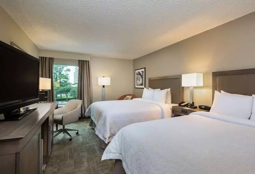 2ダブルベッドのスタンダードルーム, Hampton Inn Houstonnear The Galleria