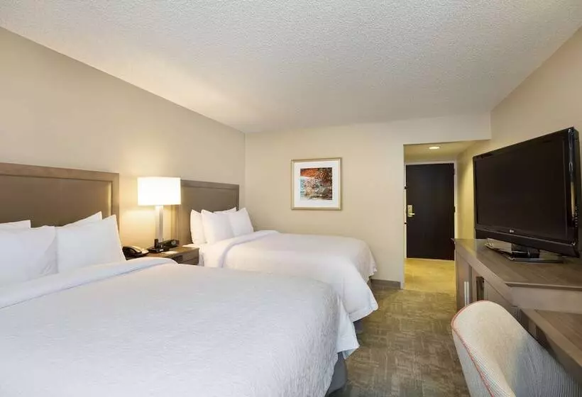 2ダブルベッドのスタンダードルーム, Hampton Inn Houstonnear The Galleria