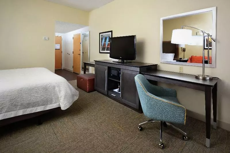 キングサイズベッドのスタンダードルーム, Hampton Inn Martinsville