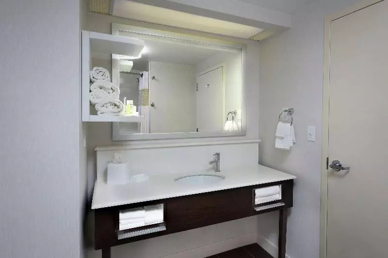 キングサイズベッドのスタンダードルーム, Hampton Inn Martinsville