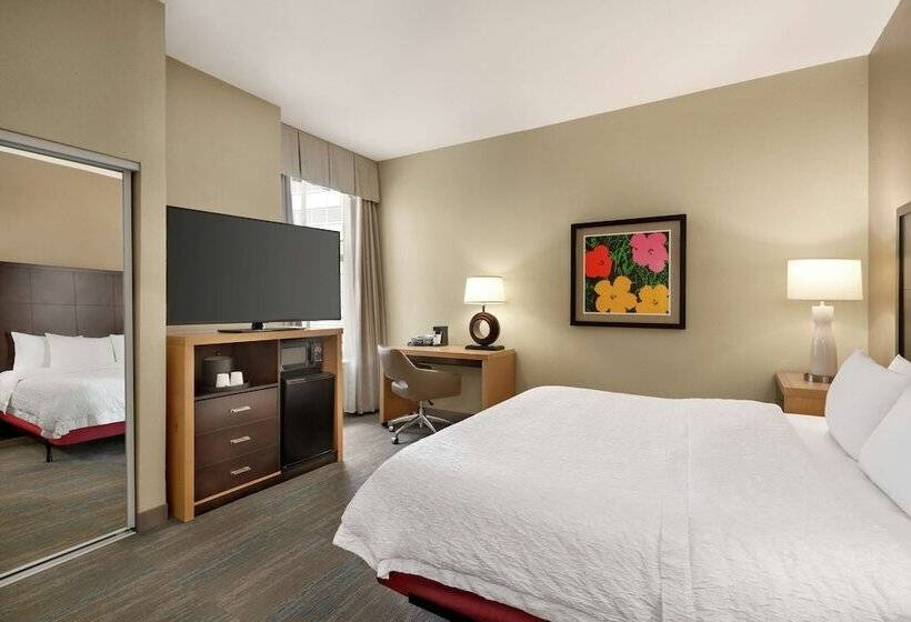 장애인을 위한 킹사이즈 침대 스탠다드 룸, Hampton Inn & Suites New Orleans Downtown