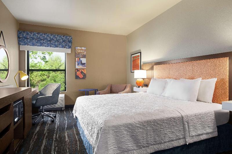 带大床的标准间, Hampton Inn Sacramento/rancho Cordova