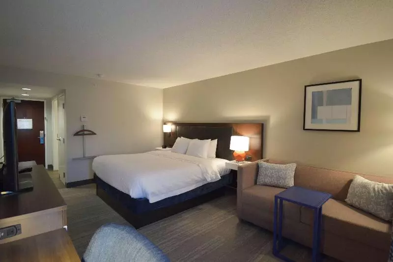 キングサイズベッドのスタンダードルーム, Hampton Inn Salem Eastelectric Road