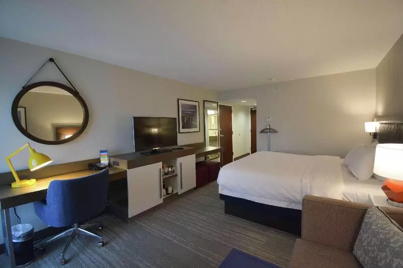 キングサイズベッドのスタンダードルーム, Hampton Inn Salem Eastelectric Road