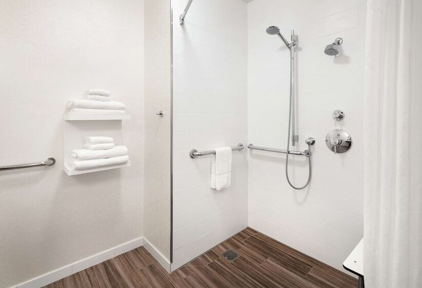 חדר סטנדרט מותאם לאדם עם מוגבלויות, Hampton Inn & Suites Anaheim Garden Grove