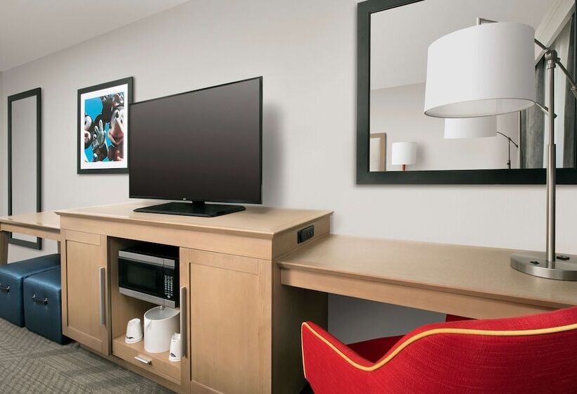 Chambre Standard Adaptée aux Personnes à Mobilité Réduite, Hampton Inn & Suites Anaheim Garden Grove