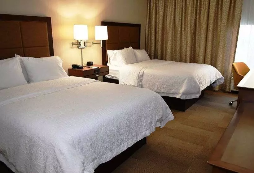 ２ダブルベッドのスタンダードルーム, Hampton Inn & Suites Bethlehem