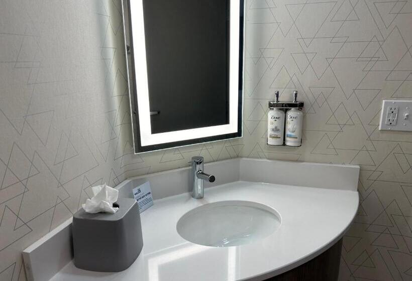 适合残疾人士使用的带超级大床的标准间, Holiday Inn Express Crestwood, An Ihg