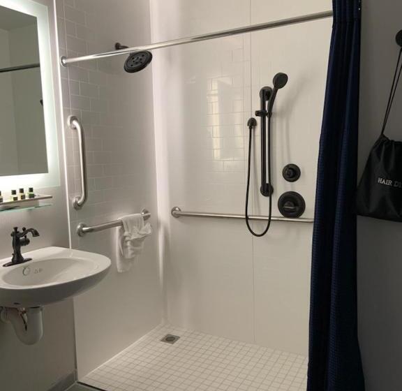 חדר סטנדרט, מיטת קינג, מותאם לאדם עם מוגבלויות, Blutique, Akron, A Tribute Portfolio