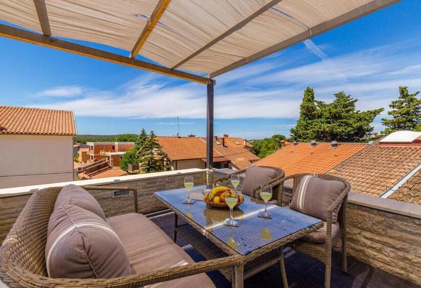 带2个卧室的公寓, Apartments Mirjana Medulin