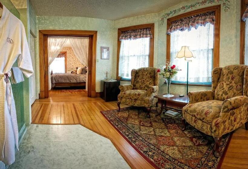 اتاق لوکس با تخت بزرگ, Holden House 1902 Bed & Breakfast Inn