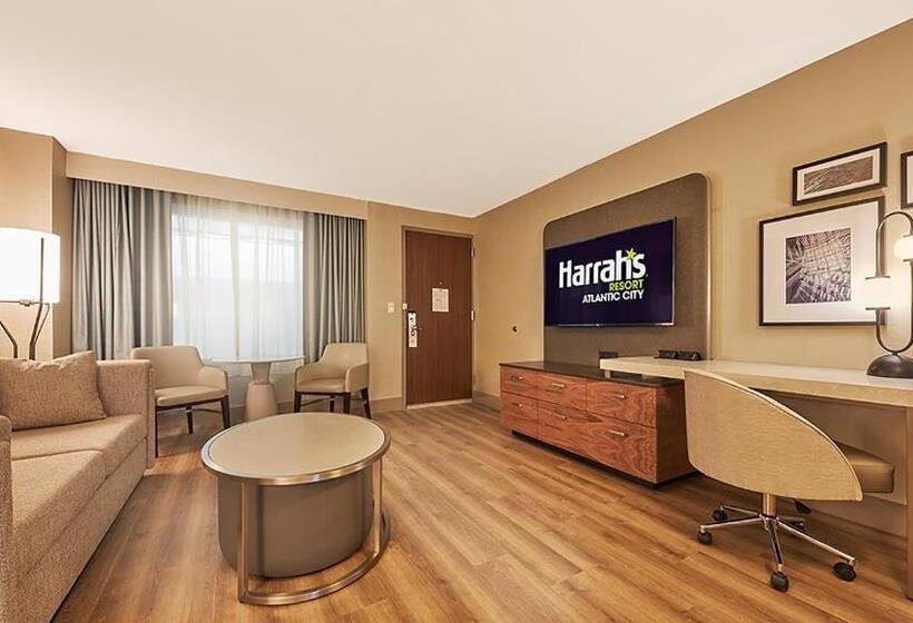 キングサイズベッドのスイートルーム, Harrah S Resort Atlantic City