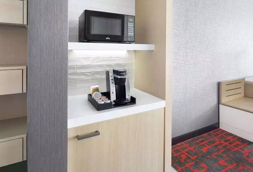 ２ダブルベッドのスタンダードルーム, Hilton Garden Inn Albuquerque North/rio Rancho