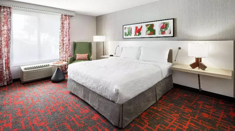 キングサイズベッドのスタンダードルーム, Hilton Garden Inn Albuquerque North/rio Rancho
