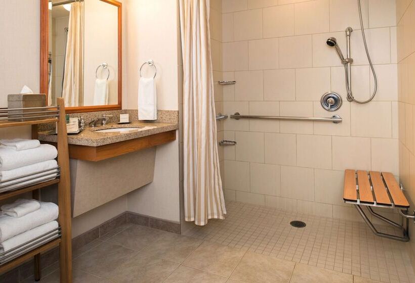 Quarto Deluxe Adaptado para Incapacitados, Hilton Seattle Airport & Conference Center