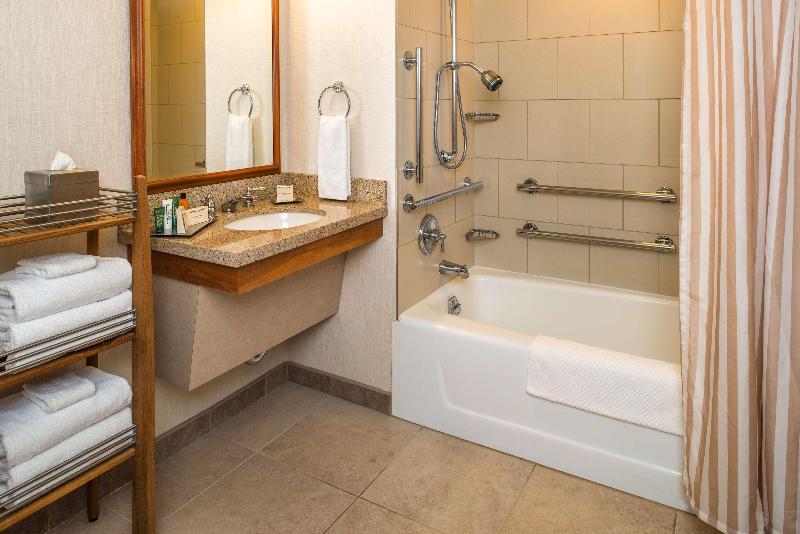 Quarto standart vista jardim, Hilton Seattle Airport & Conference Center