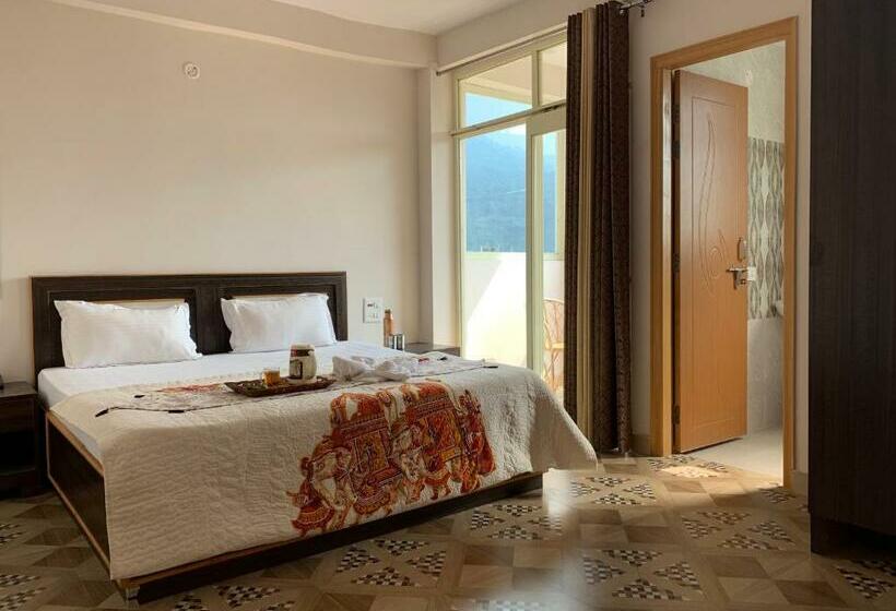 バルコニー付きデラックスルーム, Rudram Hotel Yoga & Ayurveda Retreat