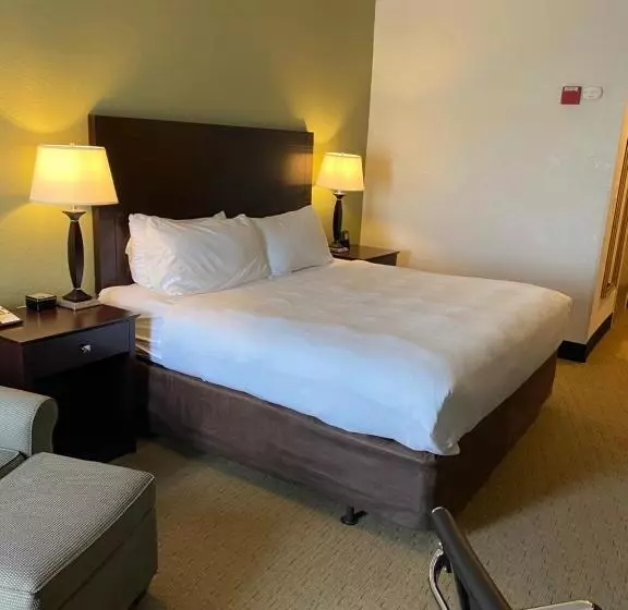身障者適用キングサイズベッドルーム, Best Western Celina