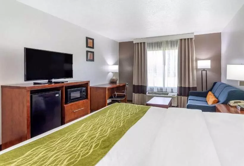 キングサイズベッドのスタンダードルーム, Comfort Inn Brownsville I40