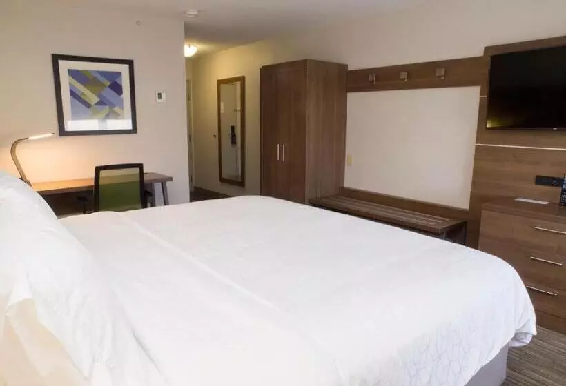 キングサイズベッドのスタンダードルーム, Holiday Inn Express Hotel & Suites Madison, An Ihg