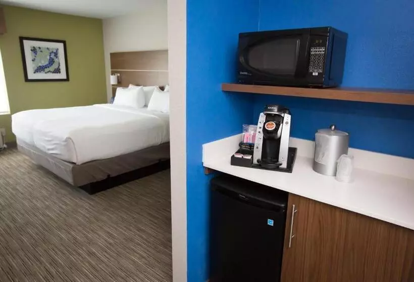 身障者適用キングサイズベッドルーム, Holiday Inn Express Hotel & Suites Madison, An Ihg