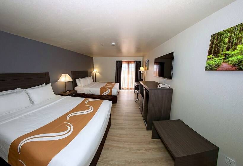 غرفه قياسيه سريرين مزدوجين, Quality Inn & Suites Crescent City Redwood Coast