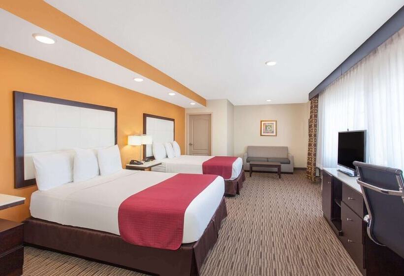 غرفه قياسيه سريرين مزدوجين, Ramada By Wyndham Culver City