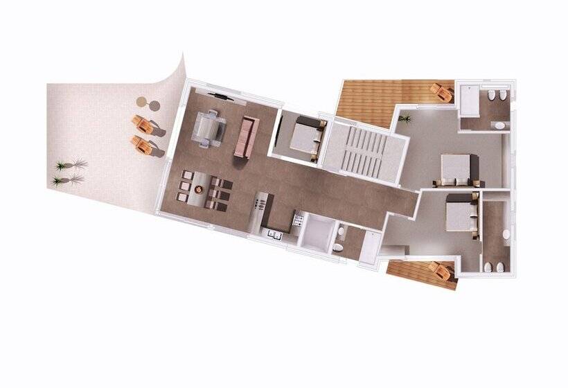 阁楼房, Villas Baotic