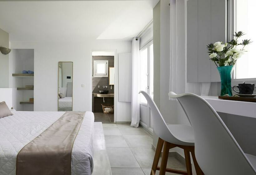 Deluxe Zimmer mit Meerblick, Sunset Faros