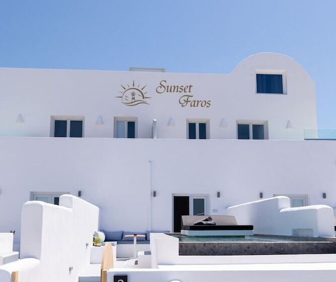Deluxe Suite Sea View, Sunset Faros