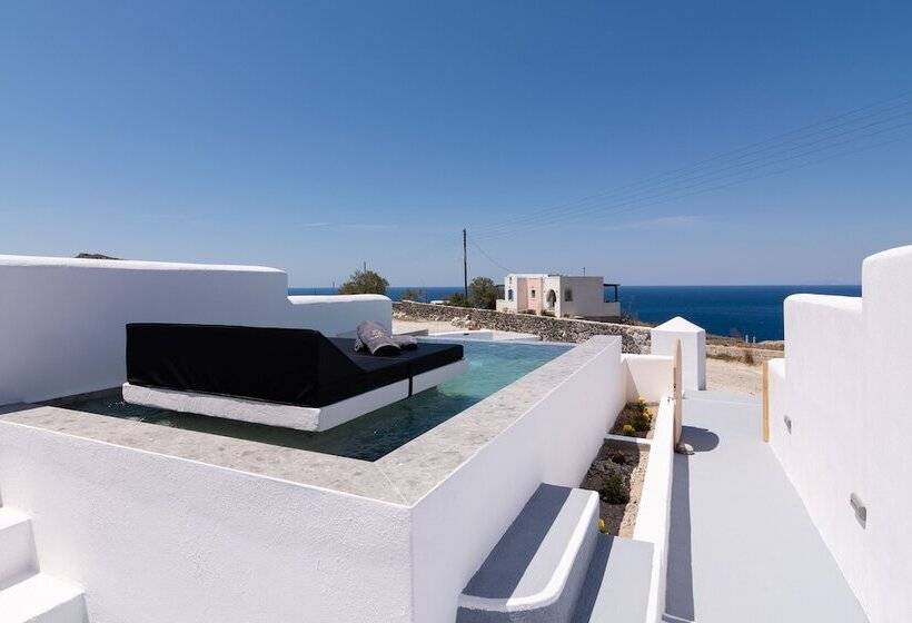Deluxe Suite Sea View, Sunset Faros