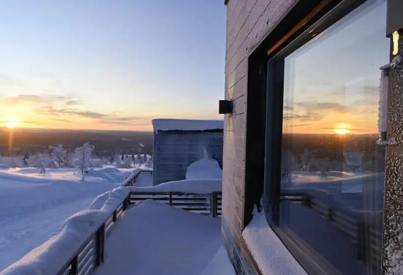 اتاق استاندارد با تراس, Top Star Saariselkä   Arctic Glass Cubes