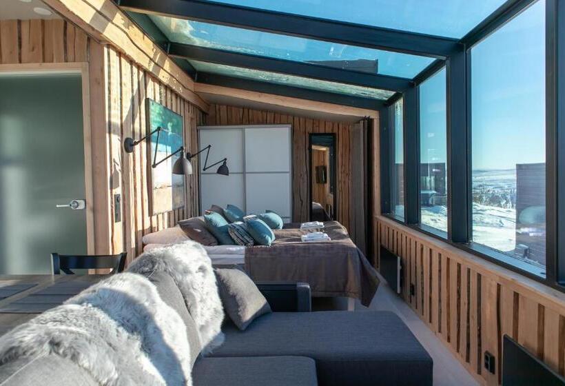 Номер Стандарт с Террасой, Top Star Saariselkä   Arctic Glass Cubes