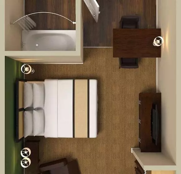 デラックススタジオ, Extended Stay America Suites  Dallas  Las Colinas  Carnaby St