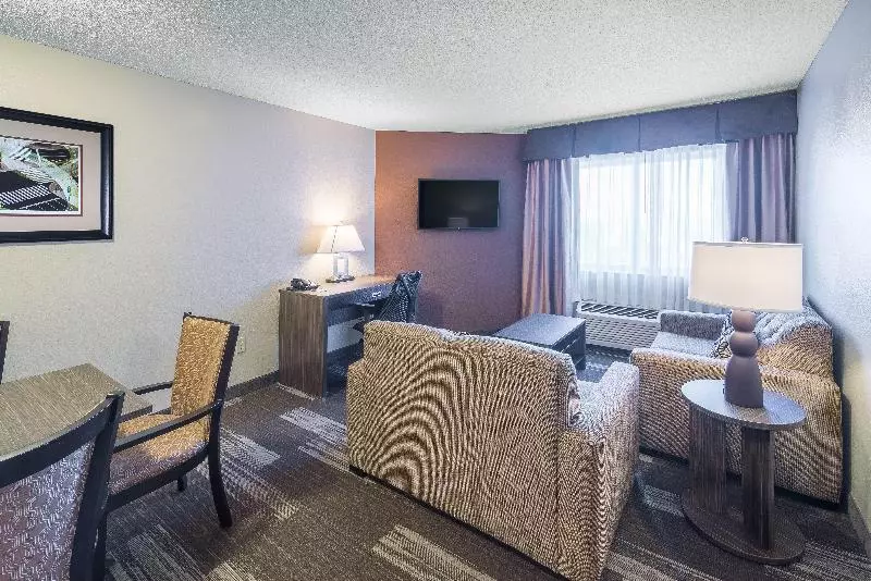 キングサイズベッドのスイートルーム, Holiday Inn Express Hotel & Suites St. Paul Woodbury, An Ihg
