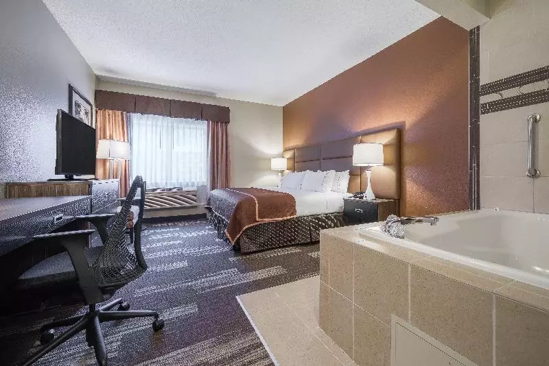 キングサイズベッドのスタンダードルーム, Holiday Inn Express Hotel & Suites St. Paul Woodbury, An Ihg