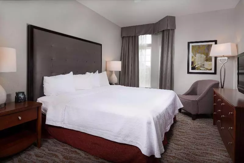 キングサイズベッドのスタンダードルーム, Homewood Suites By Hilton Vancouverportland
