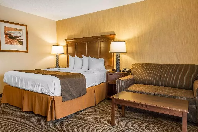 キングサイズベッドのスタンダードルーム, Surestayplus Hotel By Best Western San Jose Central City